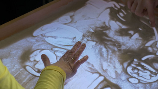 素描动画背景图片