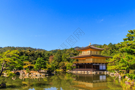 银阁寺金庙京都图片
