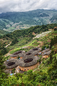 传统土楼小屋图片