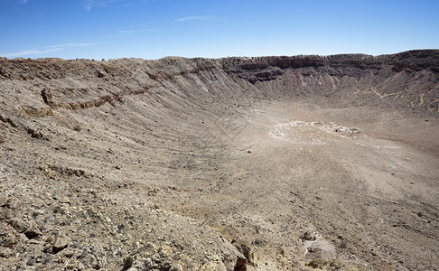 撞击陨石坑Arizoon背景图片