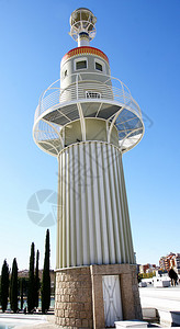 西班牙巴塞罗那工业西班牙公园塔图片