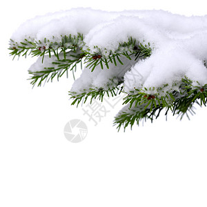 圣诞节冬季雪地背景图片