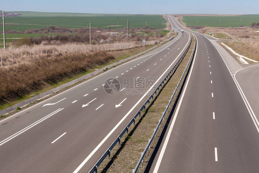 保加利亚的两条高速公路A1图片