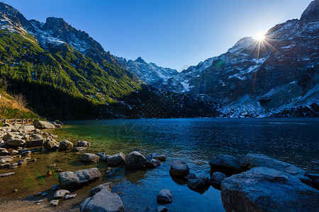 波兰塔特拉山脉海图片