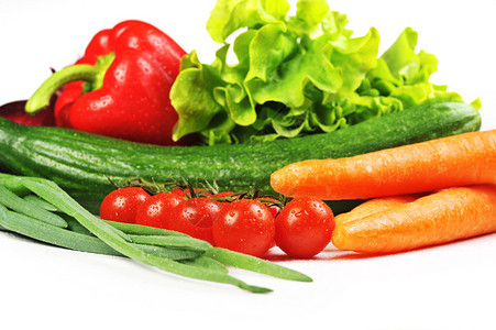 新鲜蔬菜包括西红柿胡萝卜图片