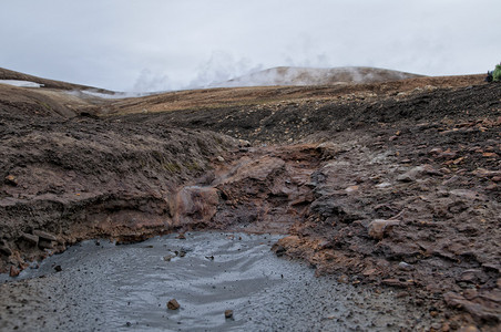 冰岛Landmannalaugar波斯摩尔克登上陆地图片