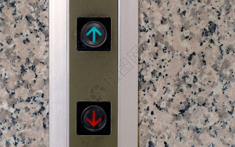 这是上下标志的电梯按钮图片