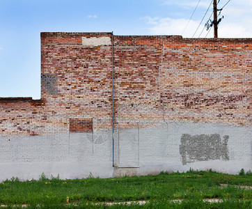 丹佛科罗拉多市中心一个废弃旧仓库的一图片