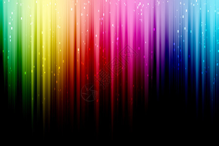 七彩的虹光概念背景图片