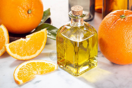 橙色基本油类背景图片