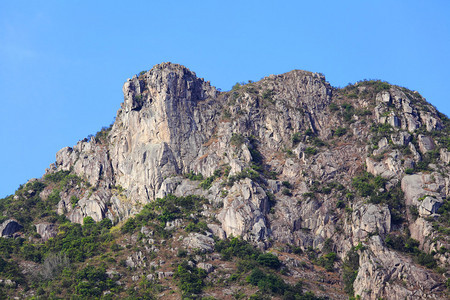 香港狮子岩山图片