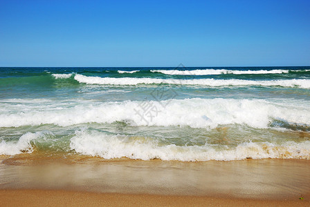海边浪花图片