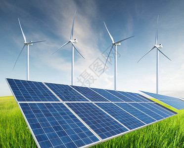 风能和太阳能电站生态能源协会图片