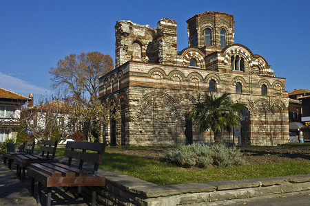 保加利亚Nessebar旧教堂保加利图片