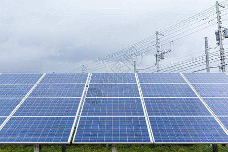 太阳能发电站图片