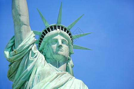 纽约市的自由女神像图片