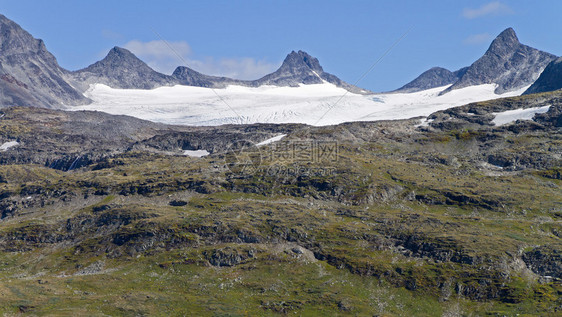 挪威Jotunheimen公园山图片