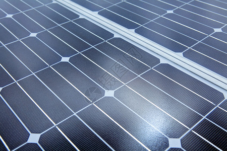 太阳能电池板的光伏电池图片