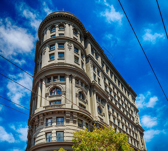 旧金山的建筑和建筑都很美图片