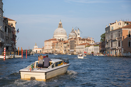 意大利威尼斯CanalGrande号运河的图片