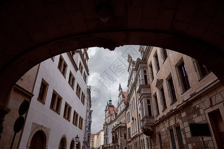 德国累斯顿古老历史建筑图片