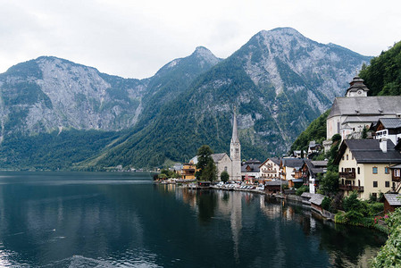 奥地利阿尔卑斯山Hallstat图片