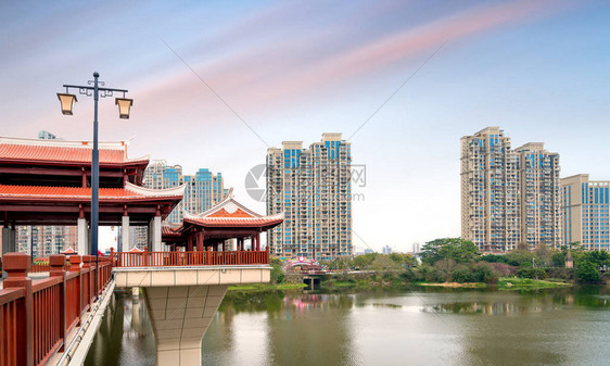 桥的传统风格福建省张州Zha图片