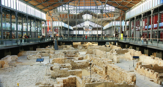 巴塞罗那出生的考古遗迹图片