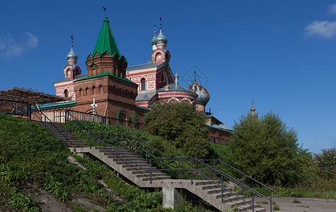 老拉多加圣尼古拉斯修道院距离圣彼得堡有140公里相传图片