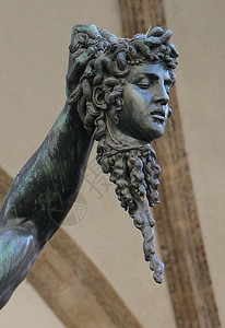 意大利佛罗伦萨PiazzadellaStimoria市佩尔修斯铜雕图片