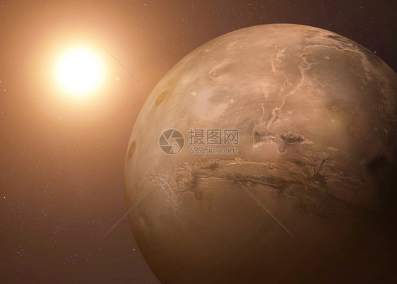 彩色图片代表水星美航空天局提供的这图片