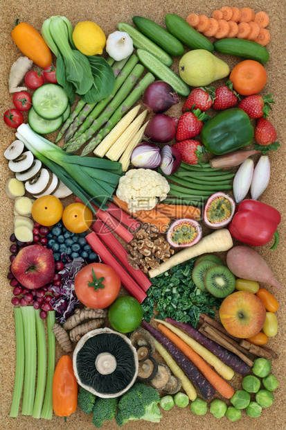 健康的超级食品系列图片