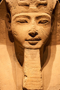 狮身人面像这是1824年成立的都灵埃及博物馆图片