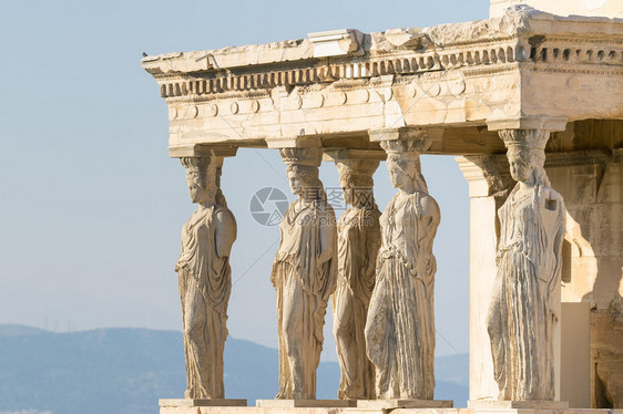 希腊雅典卫城的喜图片