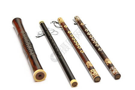 泰国吹奏乐器一套泰国长笛风格背景图片