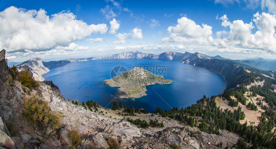 观察者峰顶是俄勒冈美丽风景的奥勒冈州图片