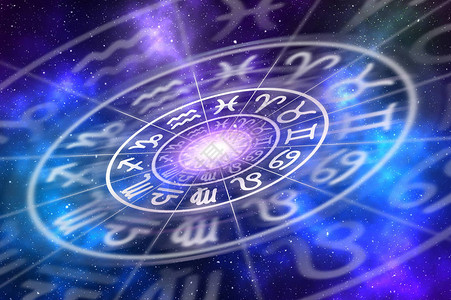 星空圈内Zodiac标志占星图片