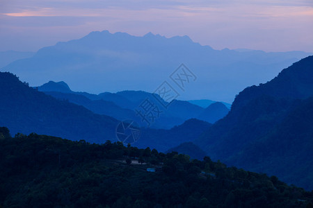 泰国北部清迈重要旅游目的地DoiAngkhang山丘观视点图片