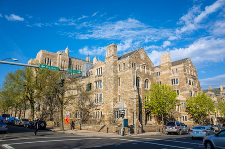 耶鲁大学建筑美国首都新黑背景图片