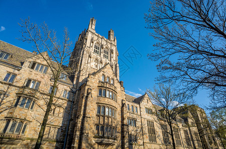 耶鲁大学建筑美国首都新黑背景图片