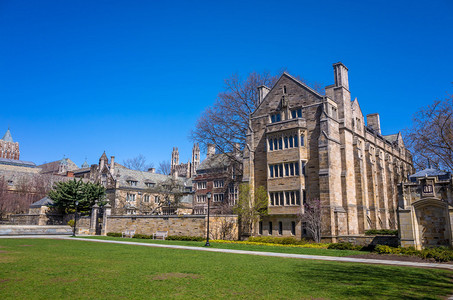 耶鲁大学建筑美国首都新黑背景图片