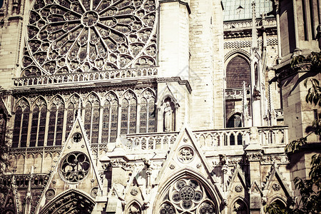 巴黎圣母院大教堂图片
