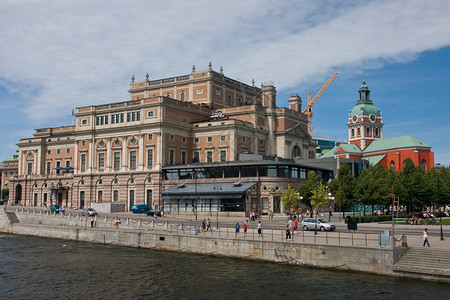 斯德哥尔摩皇家歌剧院背景图片