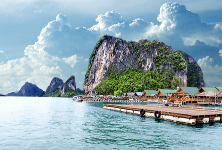 海岛风光泰国海景普吉岛海滩图片