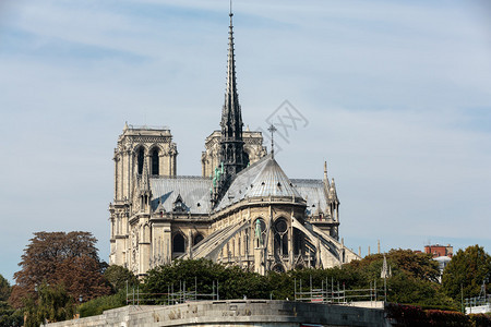 巴黎圣母院大教堂法国图片