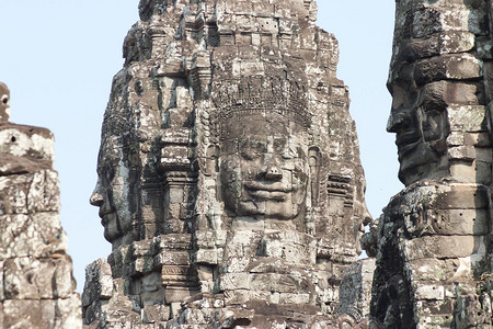 柬埔寨吴哥神庙图片