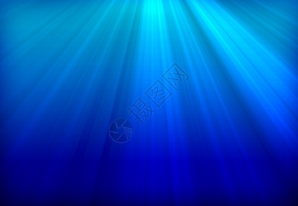 深海蓝大洋水下图解深水中的阳背景图片