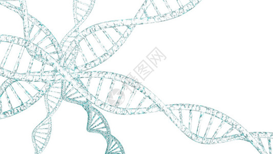3DDNA链条具有充满活力的图片