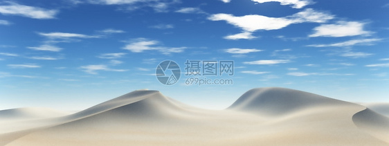 3D沙丘成形以对抗阳图片
