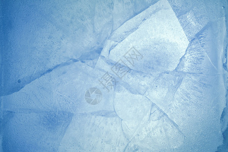 蓝色冰背景特写背景图片